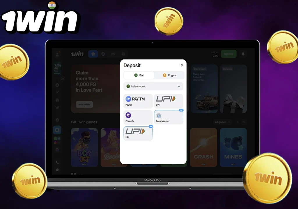 1win Payment Methods in India