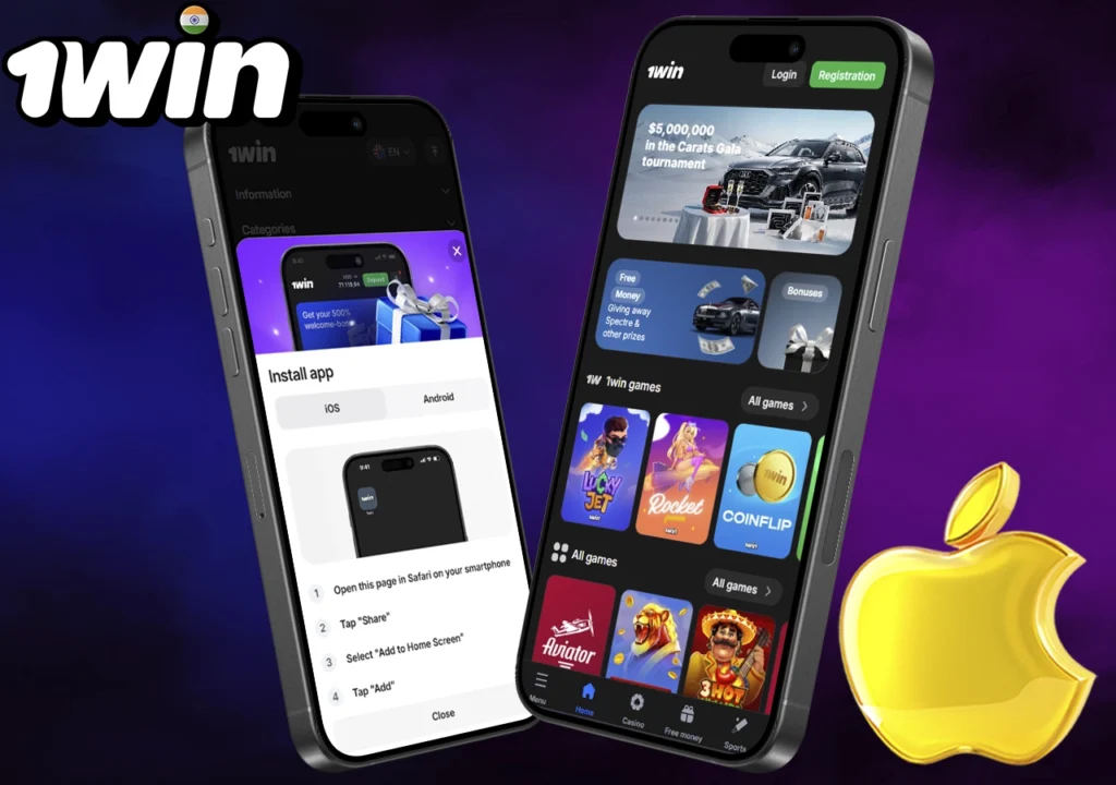 Mobile App 1win for iOS